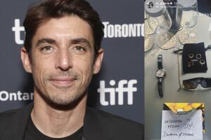 Horas antes de la pasarela, Alberto Guerra presumió en Instagram algunos accesorios que llevaría para asistir a la pasarela de Dolce & Gabanna junto a Modanna. 