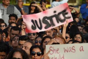 Protesta en India por violación de niña