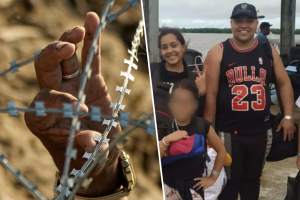 familia inmigrante separada Texas frontera