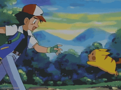 Ash y Pikachu, mejores amigos