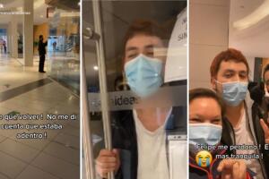 Mujer deja encerrado a su empleado, Felipe, en su negocio Casaideas