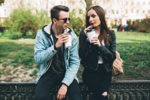 couple on a date 