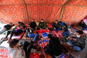 Protests at the U.S. Embassy in Baghdad