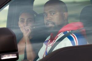 PREMIUM EXC Kim Kardashian, Kanye West