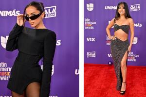 Anitta y Becky G lucen espectaculares en la alfombra