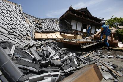 Japon Sufre El Mayor Terremoto Desde El Mortifero Sismo De 2011