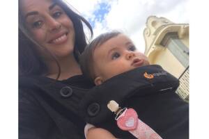 La bebé de Zuria Vega ya quedó flechada con un actor, descubre de quién se trata