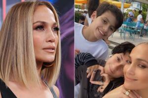 Los hijos de JLo "quieren separarse un poco de ella" y ya no se dejan abrazar