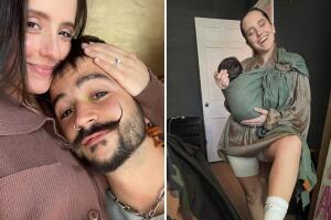 Evaluna, Camilo e Índigo: la foto que revelaría por primera vez el rostro de la bebé