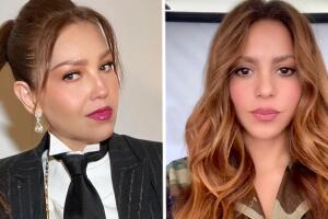Thalía desmiente críticas a Shakira por la canción 'Monotonía'