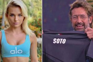 Irina Baeva se convierte en la entrenadora de Gabriel Soto y lo prepara para su pelea de box