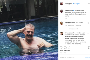 Sergio Goyri dedica mensaje a su novia
