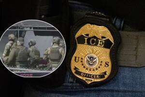 Dos detenidos dejó una redada de ICE en un popular mercado hispano de Los Ángeles