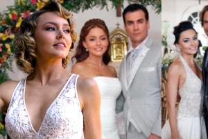 Angelique Boyer su boda en Imperio de mentiras y en otras telenovelas