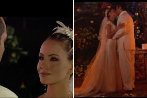 'Mariana de la noche', vestido de novia