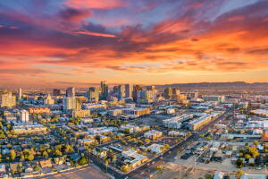 Phoenix, Arizona, USA Downtown Skyline Aerial