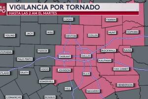 tornados norte de Texas