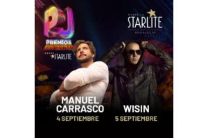 PJ Fest y Premios Juventud 2026 dos presentaciones con Manuel Carrasco y Wisin