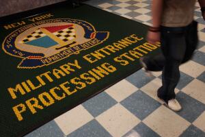 Fresh Recruits Take Oath Of Enlistment At NYC's Only Military Base