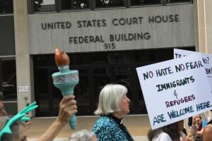 Protestors Rally Outside CT Court Hearing On Immigrant Child Separation