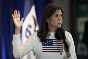 Nikki Haley ha crecido en las encuestas, aunque sigue muy distante de Donald Trump.