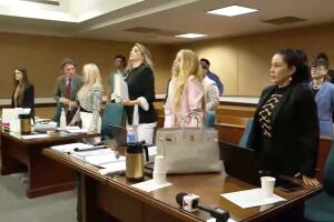 Segundo día de audiencia en el tribunal de lo familiar de Miami por la custodia del hijo de Paulina Rubio y Colate