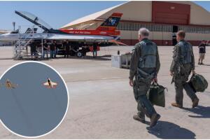 Avión de combate experimental F-16 controlado por Inteligencia Artificial