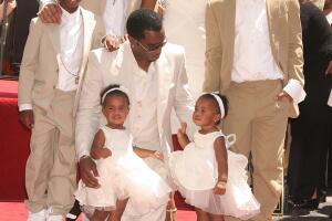 Sean 'Diddy' Combs, Kim Porter y sus hijos