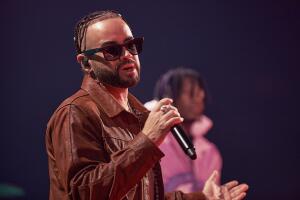 Nacho en los ensayos de los Latin LAMAs 2024