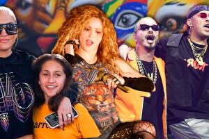 JLo, Emme, Shakira, J Balvin, Bad Bunny/ Super Bowl 2020