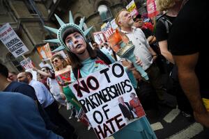 Londres protesta Trump