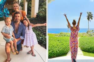 Vacaciones familiares de Ana Layevska en la Riviera Maya y las Islas Caimán