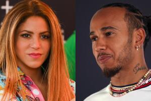Shakira y Lewis Hamilton posan por primera vez juntos en medio de rumores de romance 