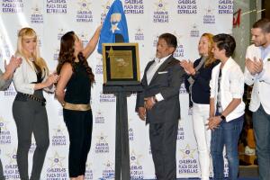 Emilio Osorio plasmó sus huellas