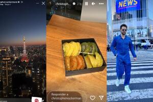 Christopher Uckermann al parecer estaba en Tokio horas antes del terremoto.