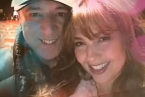 Thalía y Tommy Mottola