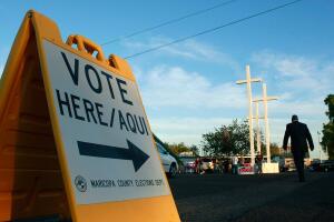 Americans Go To The Polls To Elect The Next U.S. President