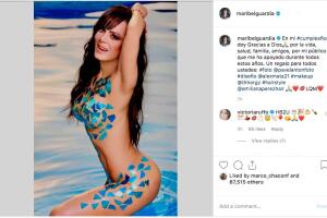 Maribel Guardia cumpleaños 60