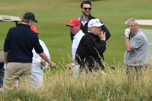Scotland Protests At The Visit Of United States President Donald Trump