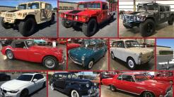 La “impresionante” colección de 149 autos que tenía un empresario acusado de fraude y que está en subasta