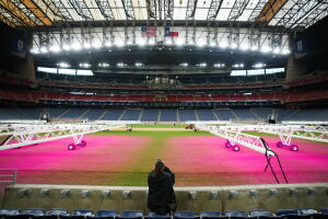 WCup Houston Stadium Preparation Soccer