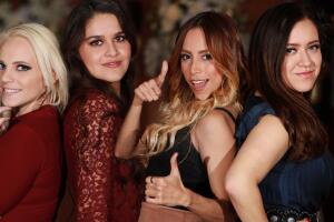 Los duetos en el estreno de La Reina de la Canción
