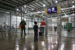 U.S. Border Patrol Houses Unaccompanied Minors In Detention Center