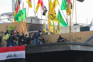 Protests at the U.S. Embassy in Baghdad