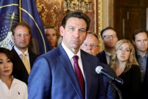 Ron DeSantis visita a Utah