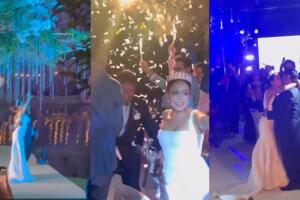 La boda de Juan Osorio y Eva Daniela fue en una hacienda en el estado de Guanajuato.