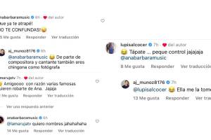 Ana Bárbara reacciona a los piropos que recibió su novio