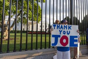 Agradecimiento a Joe Biden 