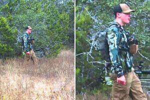 buscan sospechoso arquero arco base militar join base san antonio texas