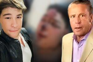 Hijo menor de Alfredo Adame comparte fotos desde el hospital gravemente herido 